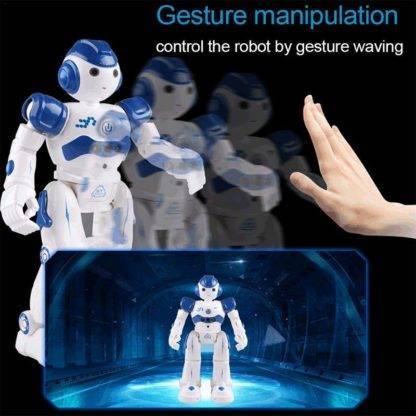 Intelligent Robot Multi-functional Charging Moving Music Dancing Boy Remote Control Gesture Control Robot Toy For Children Gift Toys