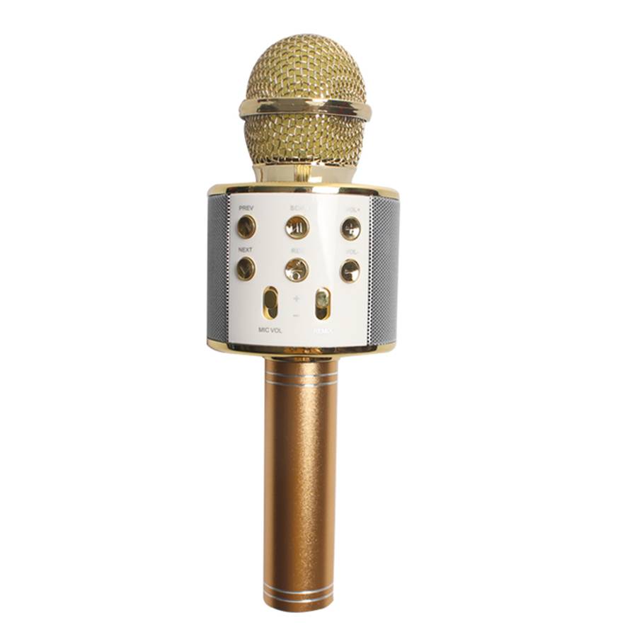 Bluetooth Wireless Microphone Handheld Karaoke Mic USB Mini Home KTV For Music